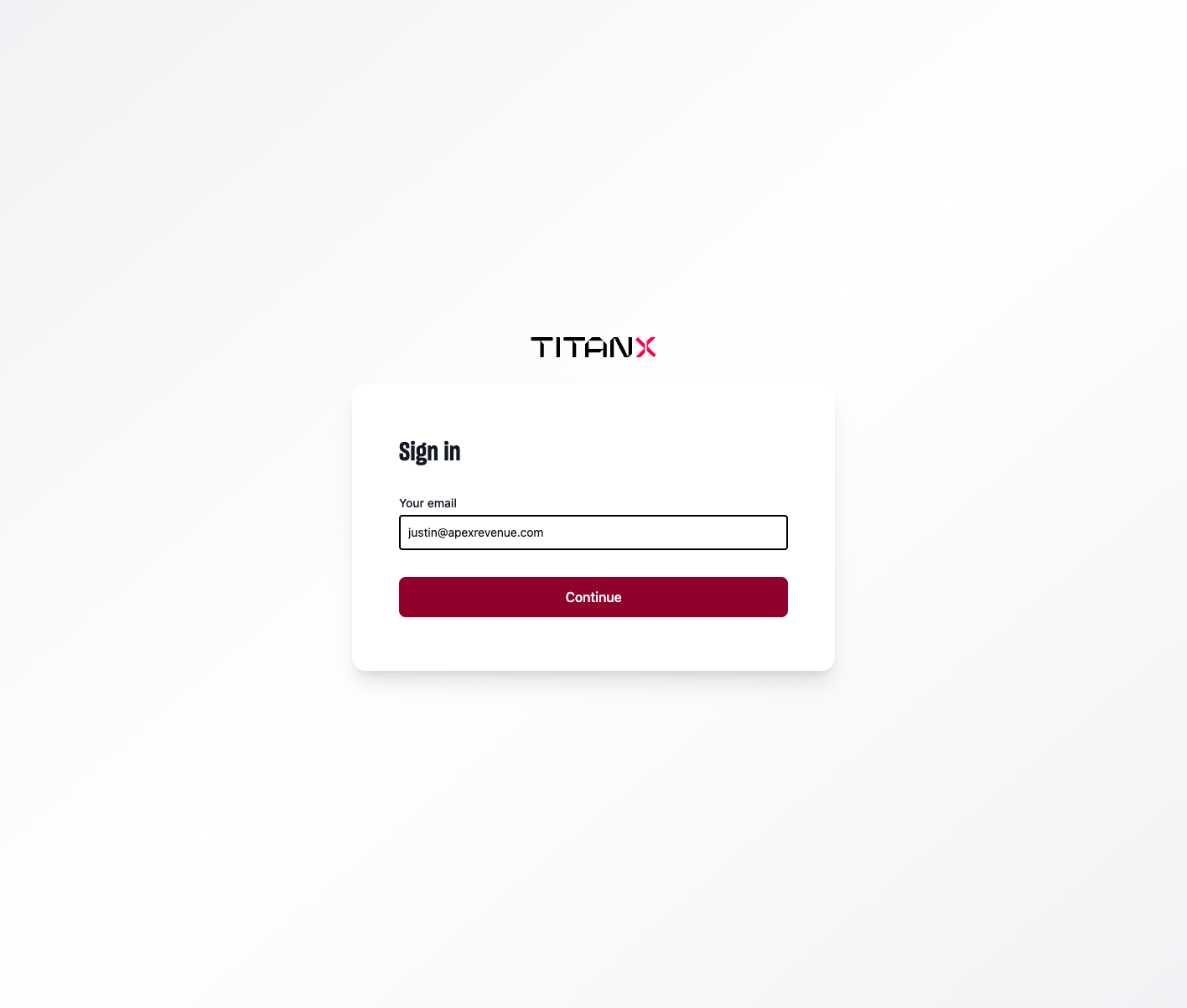 Click on Continue