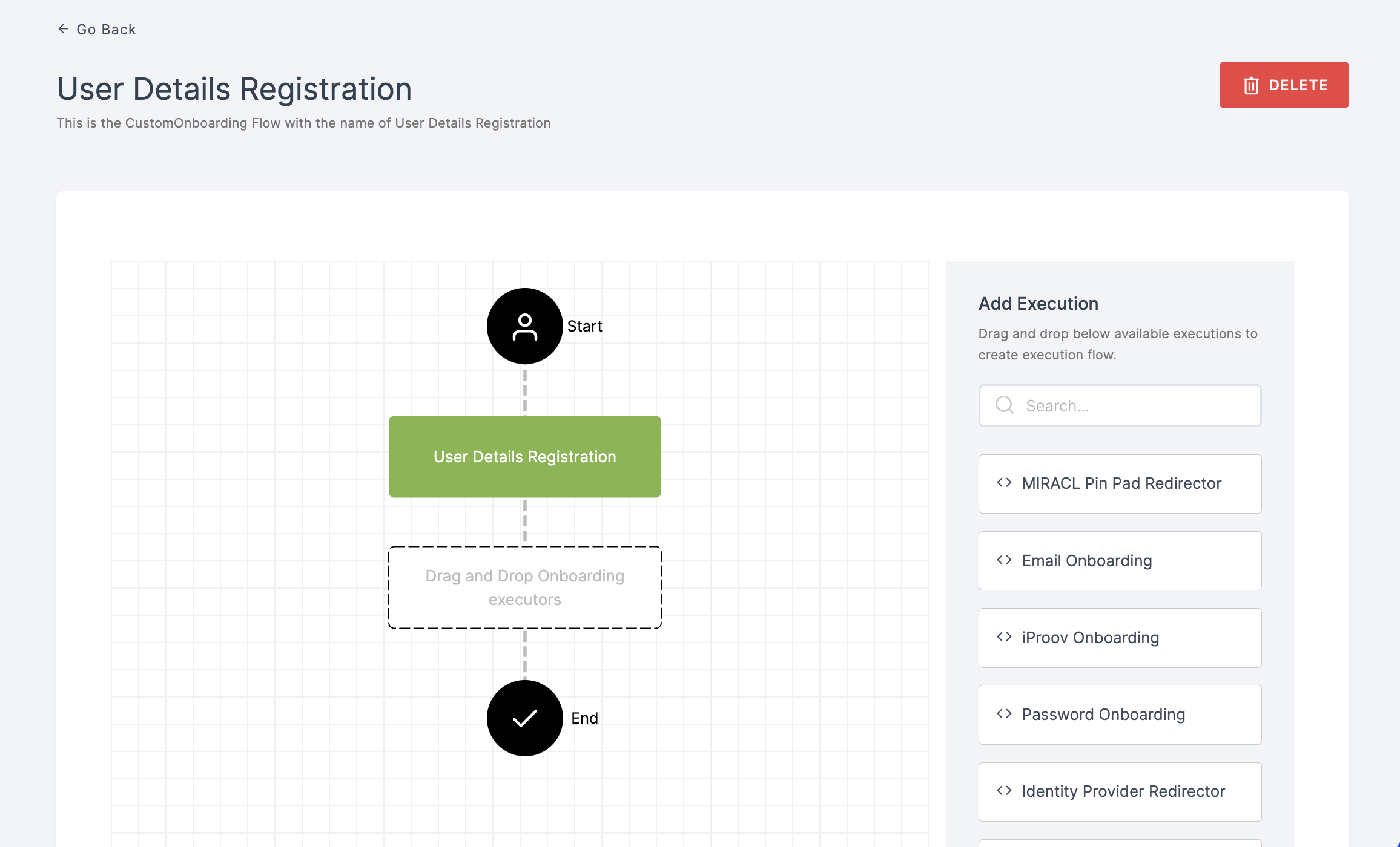 User Details Registration