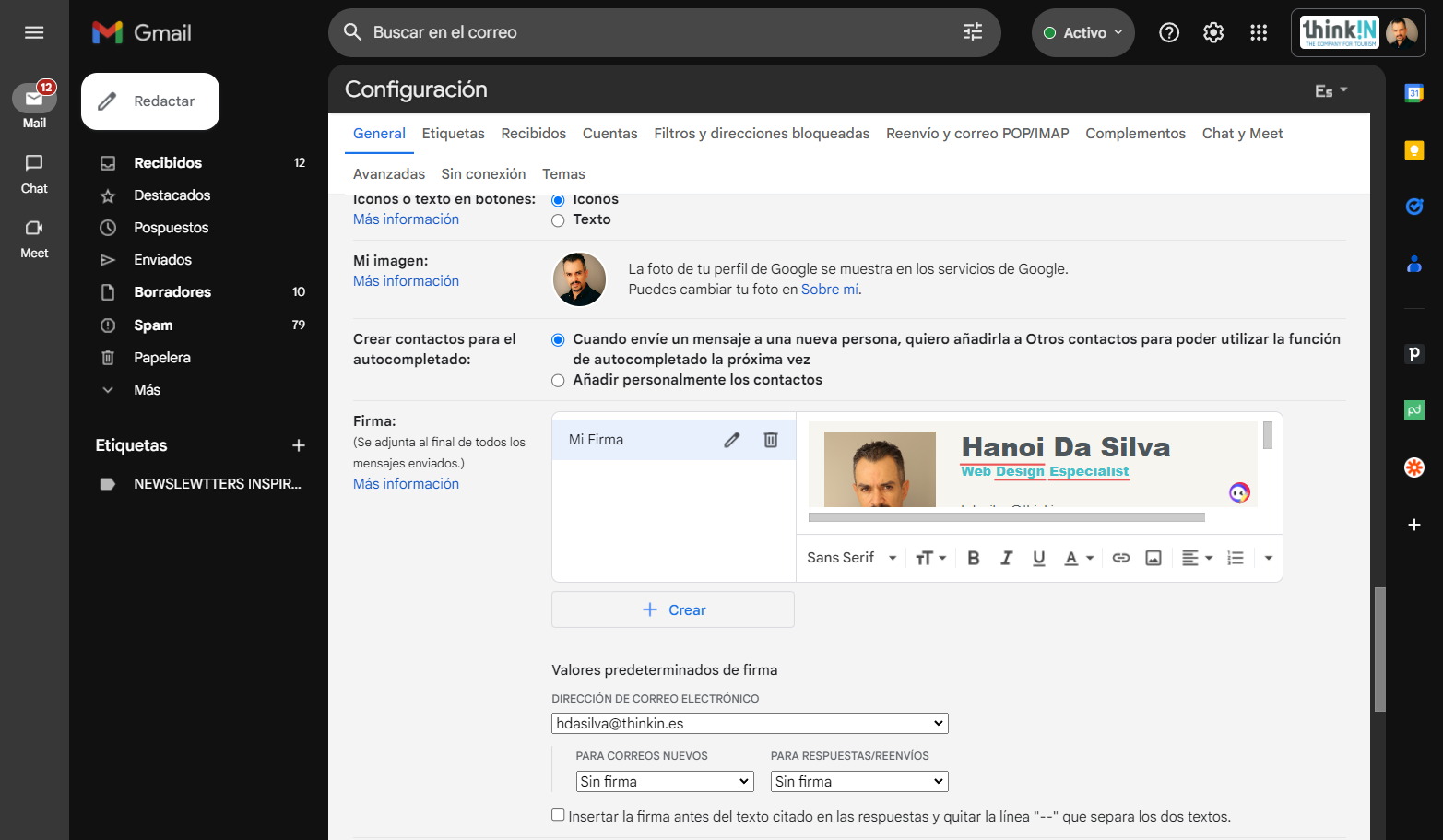 Pegar la firma en el recuadro correspondiente con CONTROL+V