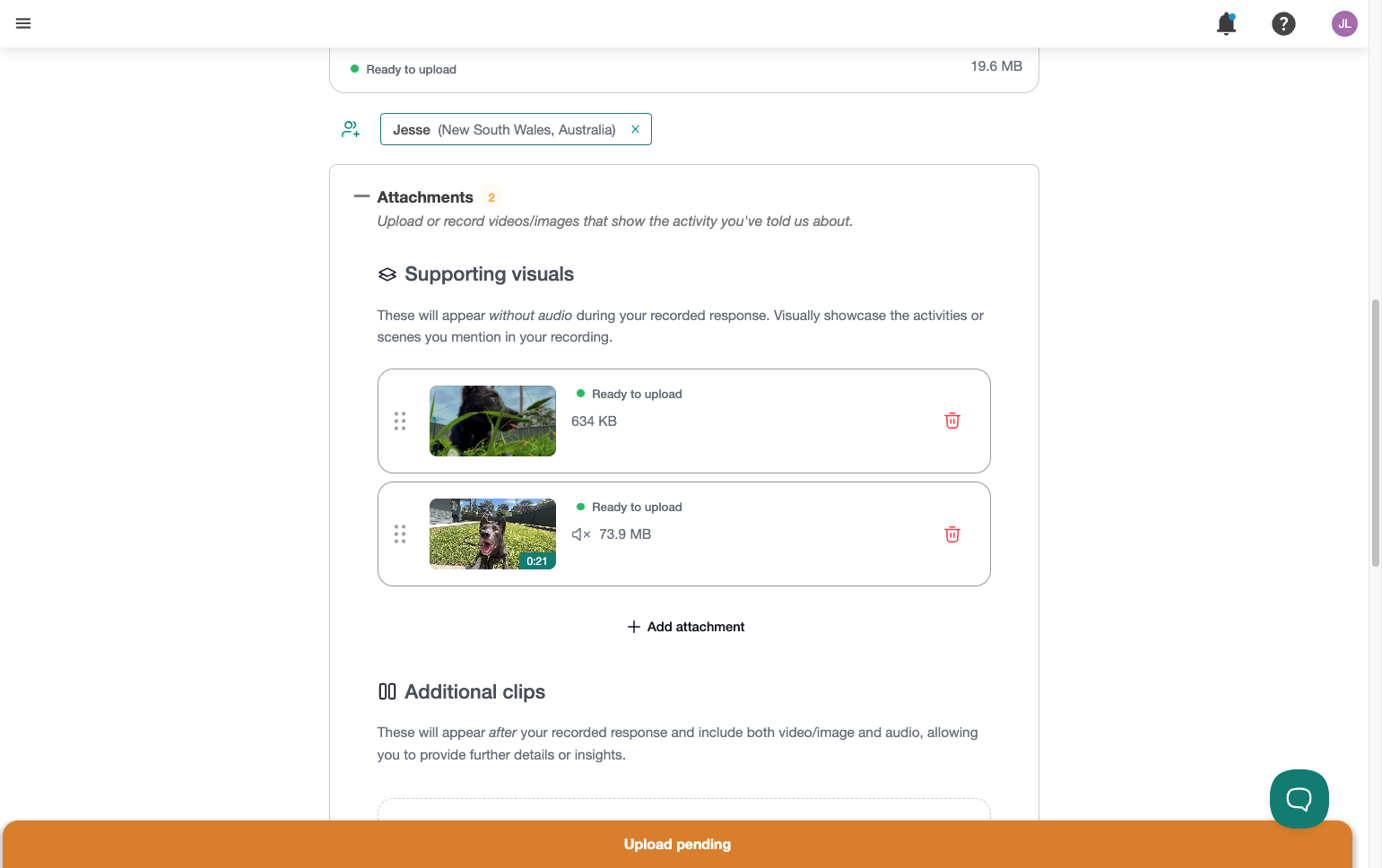 That’s it! Your attachment is now adjusted to best fit your Story.