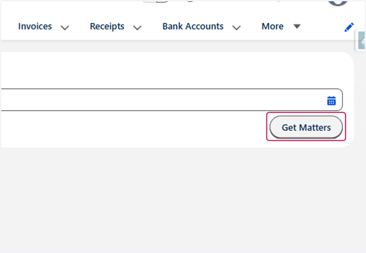 Click on Get Matters.