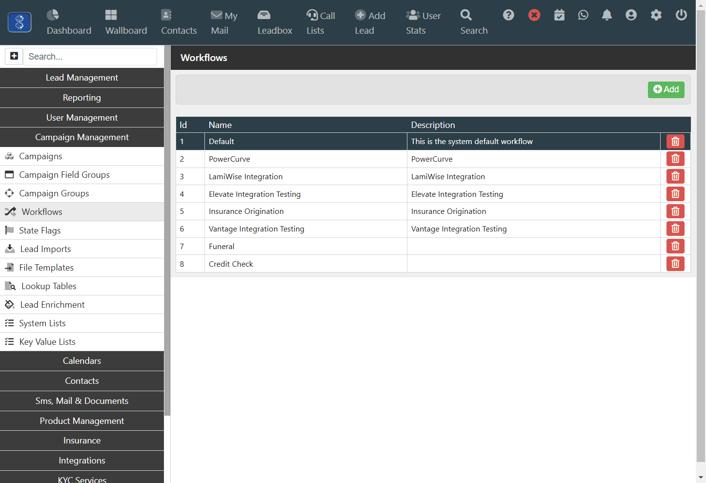 Select the Workflow that you want to update