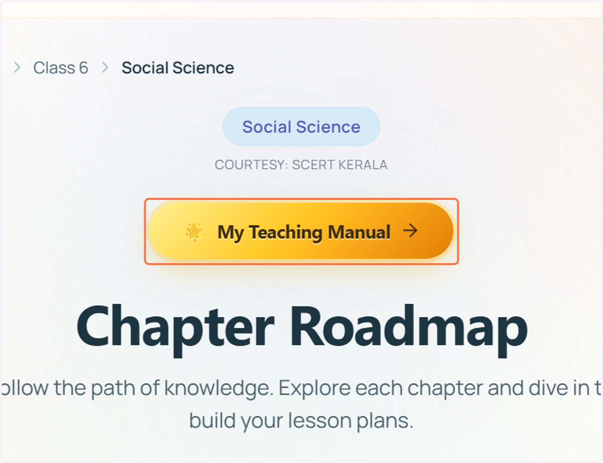 Click on My Teaching Manual
