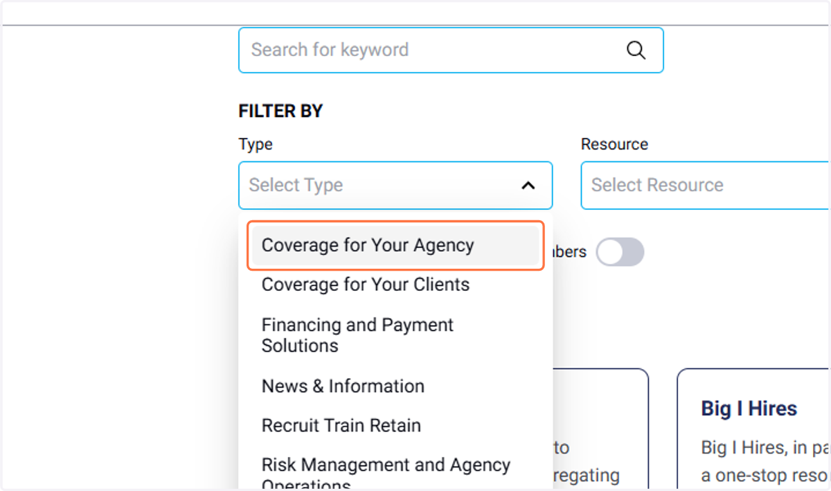 Check out all the filter options.
