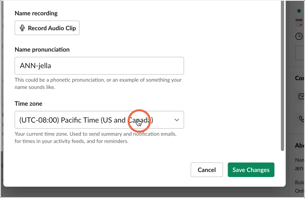 Find your Time zone