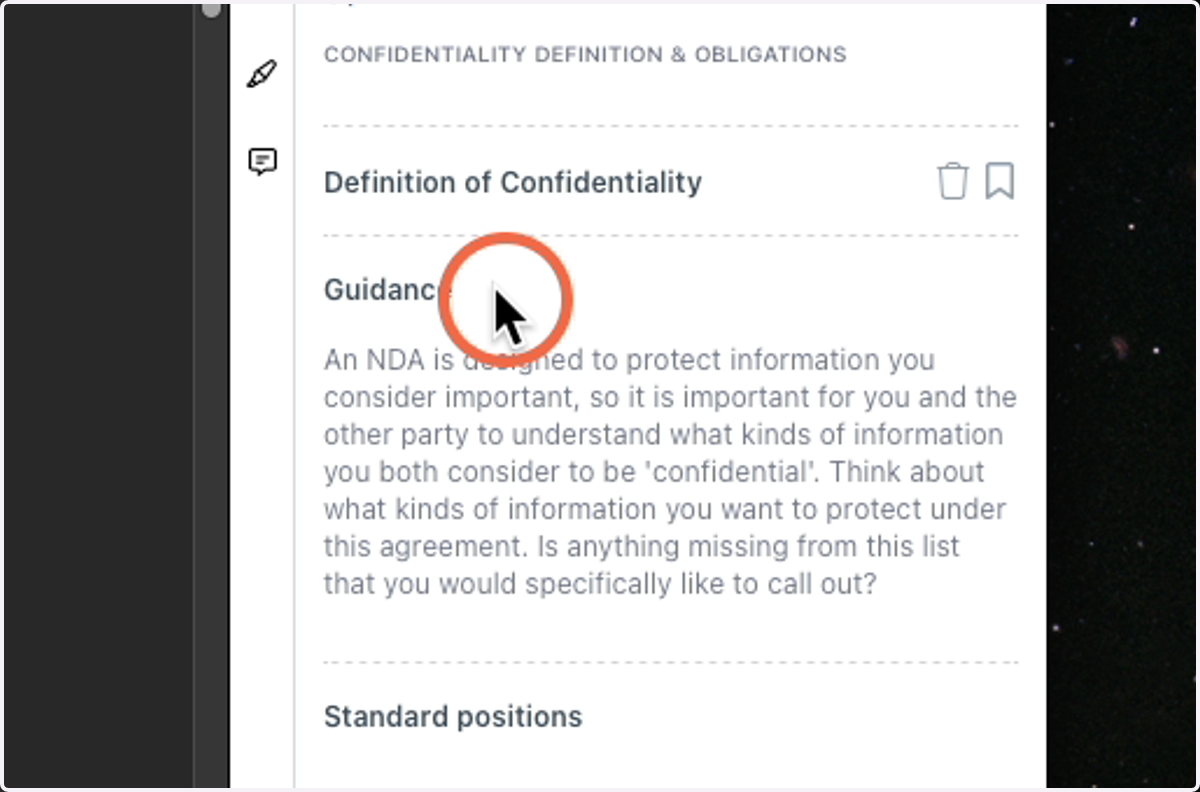 Details: Guidance