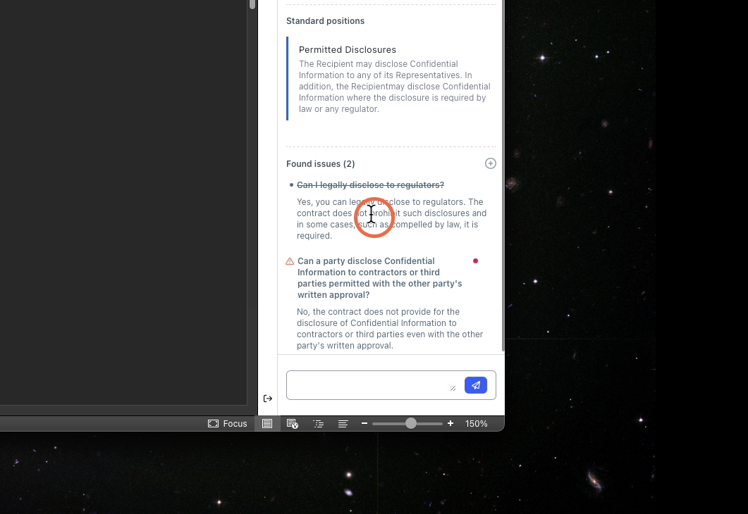 Details: Found Issues - AI Answer
