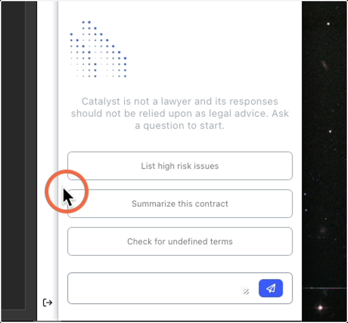 You have some Pre-Generated Items to select and help you with chat