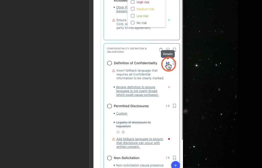 Issues: Details Page