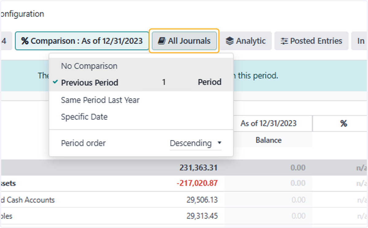 Click on All Journals