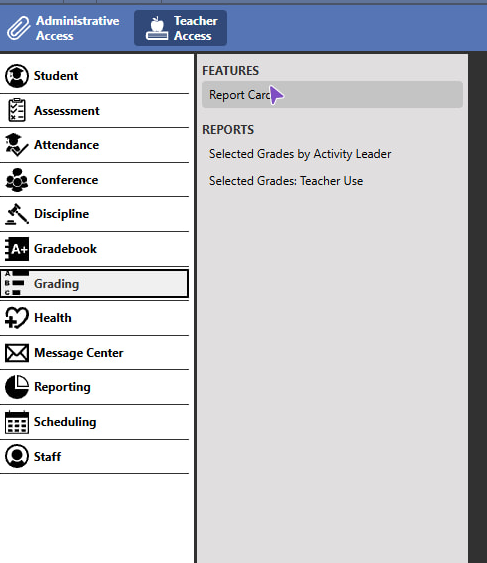 Click Report Card