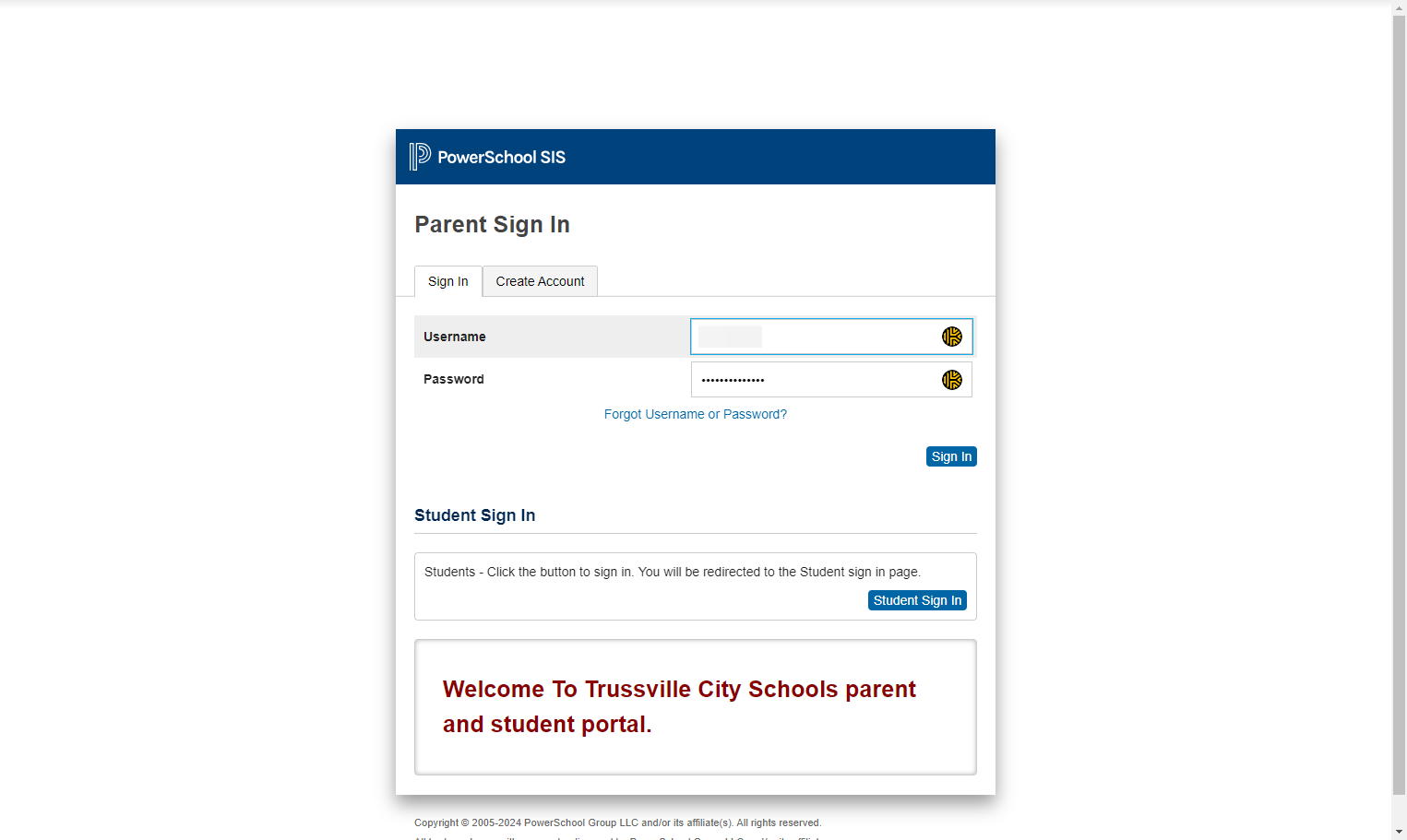 Enter your password