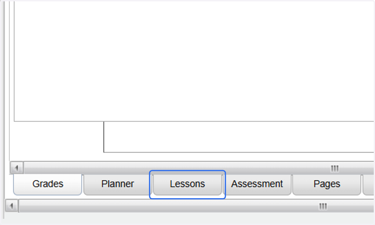 Click on Lessons