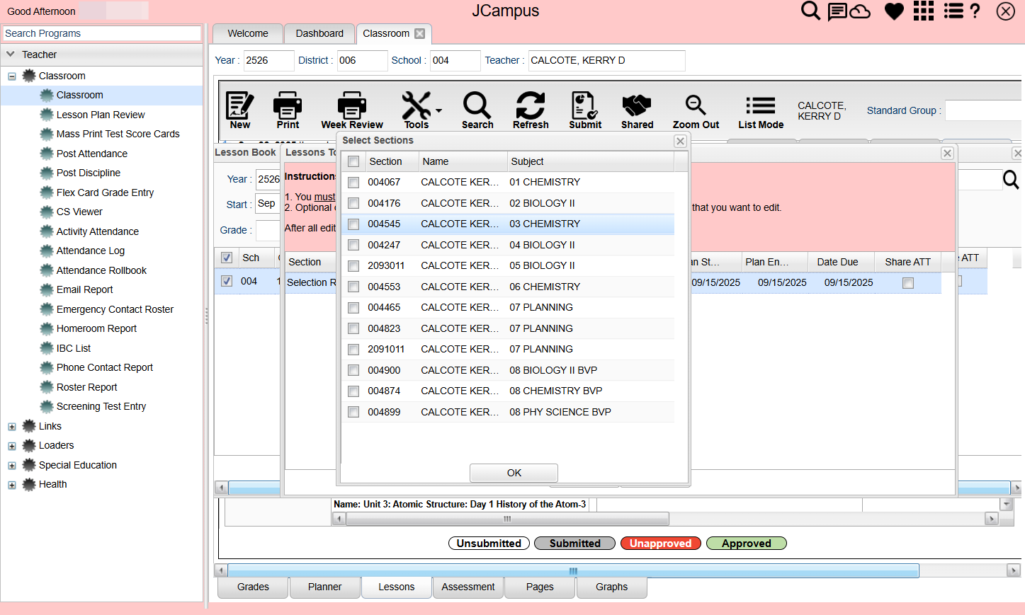 Select all the courses necessary.