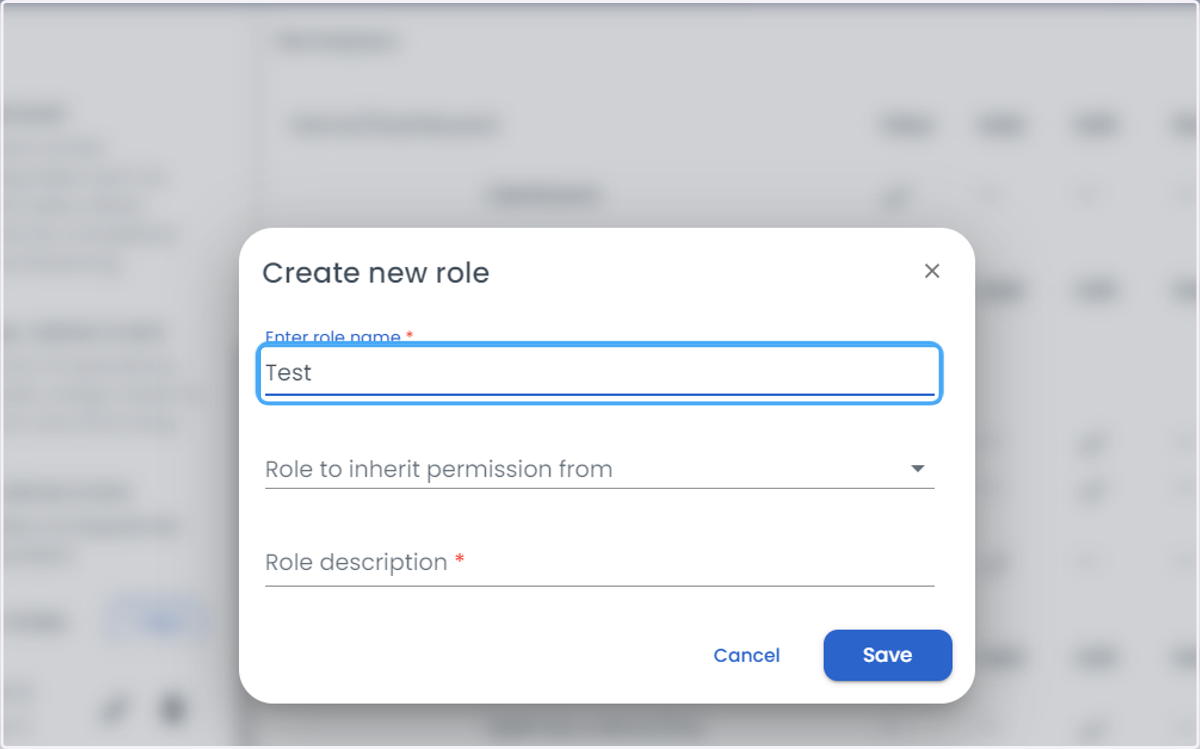 Enter the name of Custom Role.
