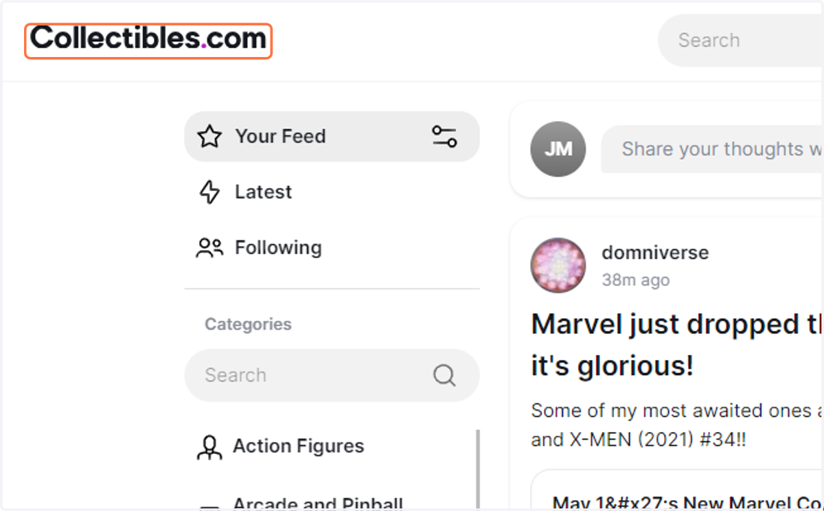 Click on the Home Page