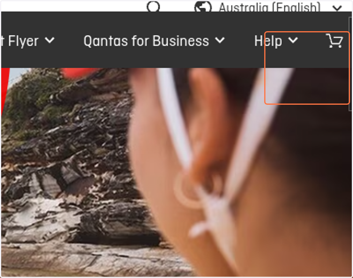 Click on Log in