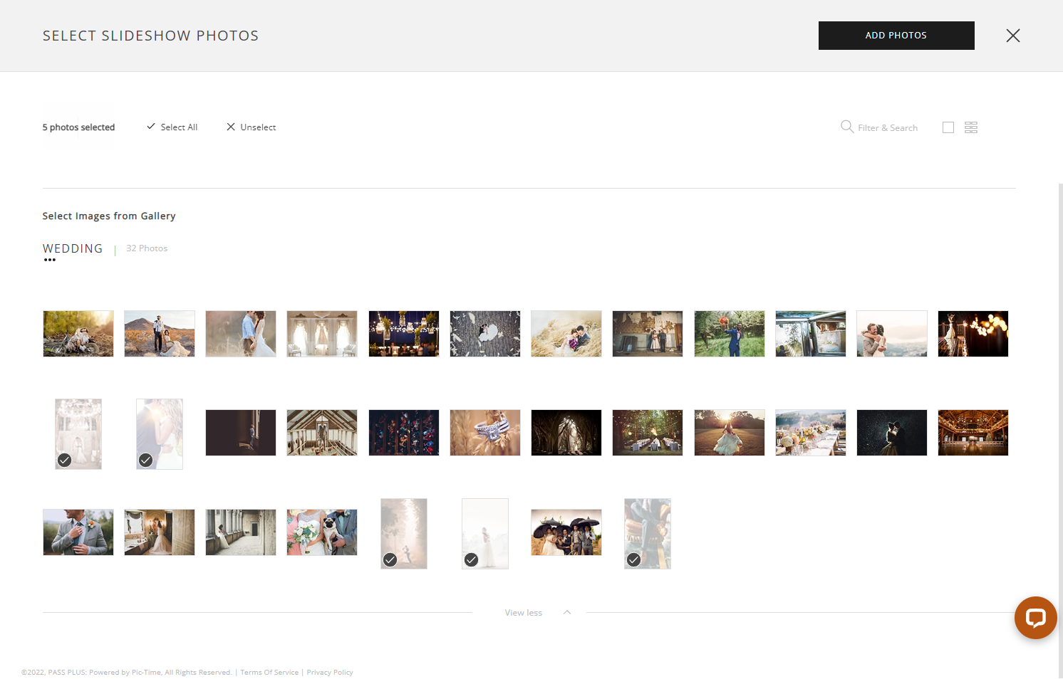 Click Add Photos.