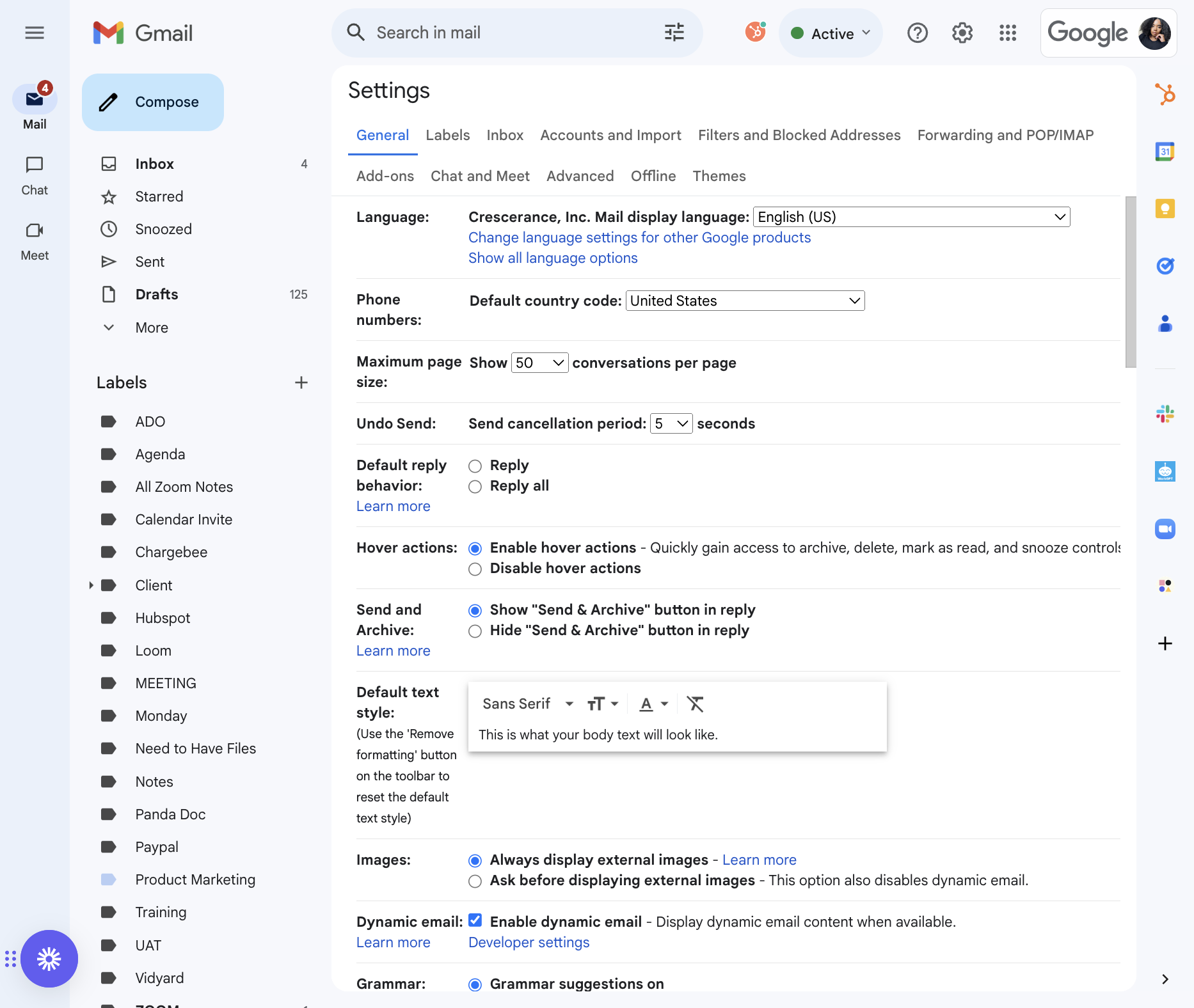Click on Filters and Blocked Addresses
