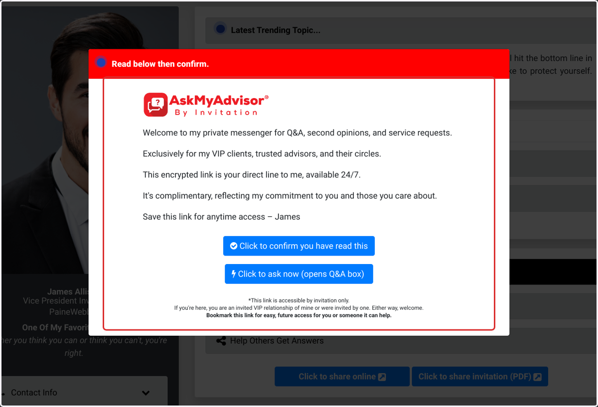 Click on Read below then confirm.…