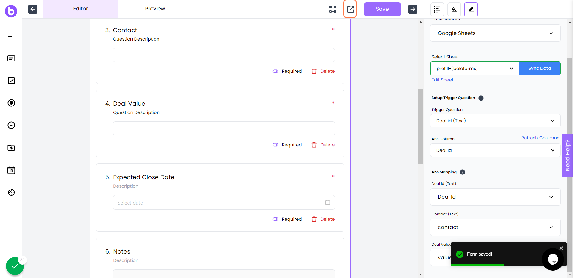 How To Use Prefill Functionality In BoloForms - BoloForms Approvals