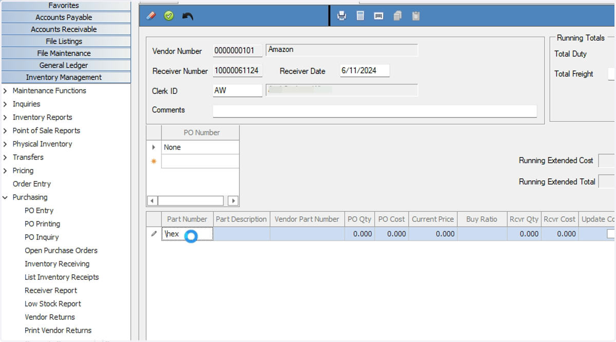 Use '\' and a partial name then press enter to expedite the search process