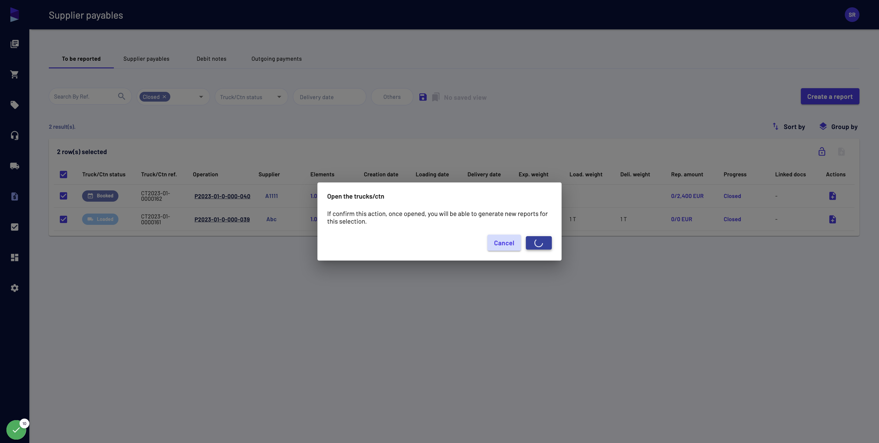And confirm your action by clicking on "Yes, open"