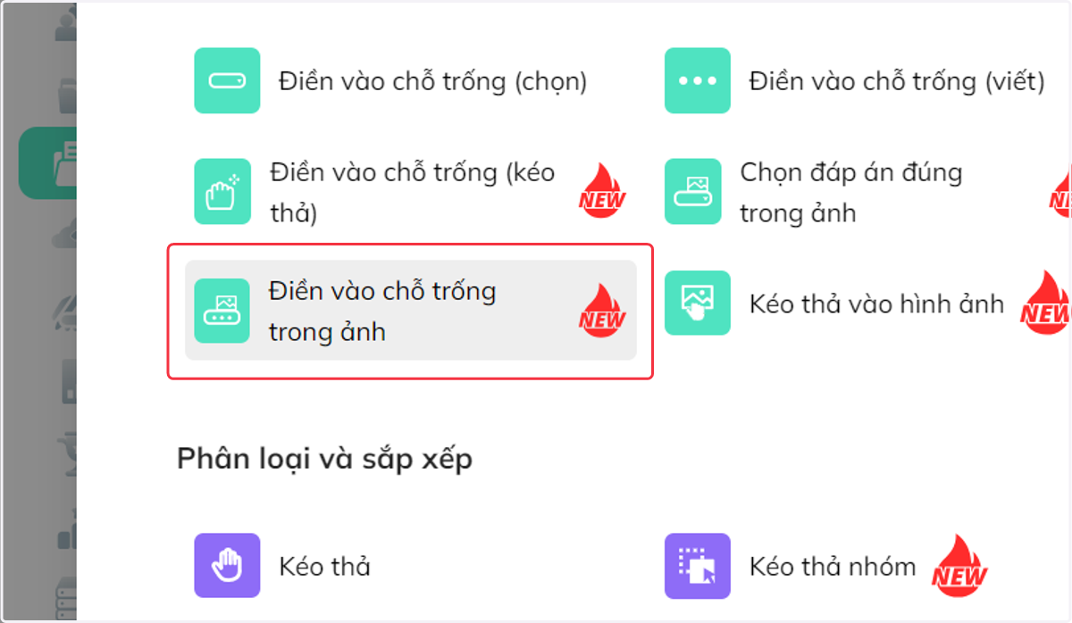 Nhấn chọn "Điền vào chỗ trống trong ảnh"