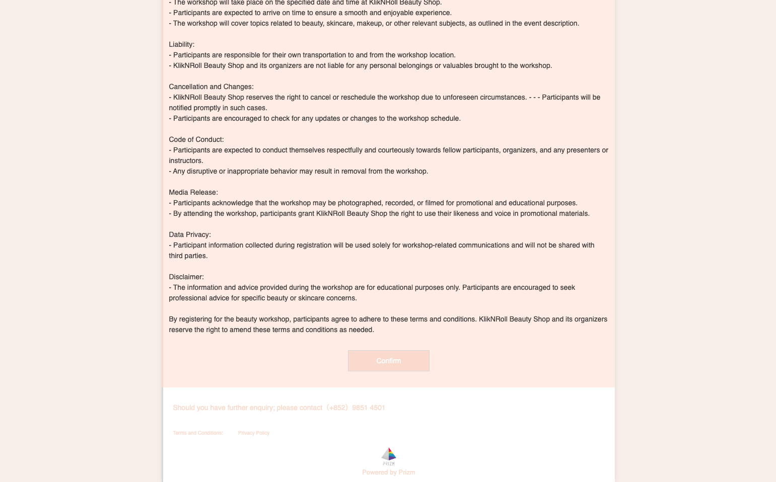 Privacy Policy Title