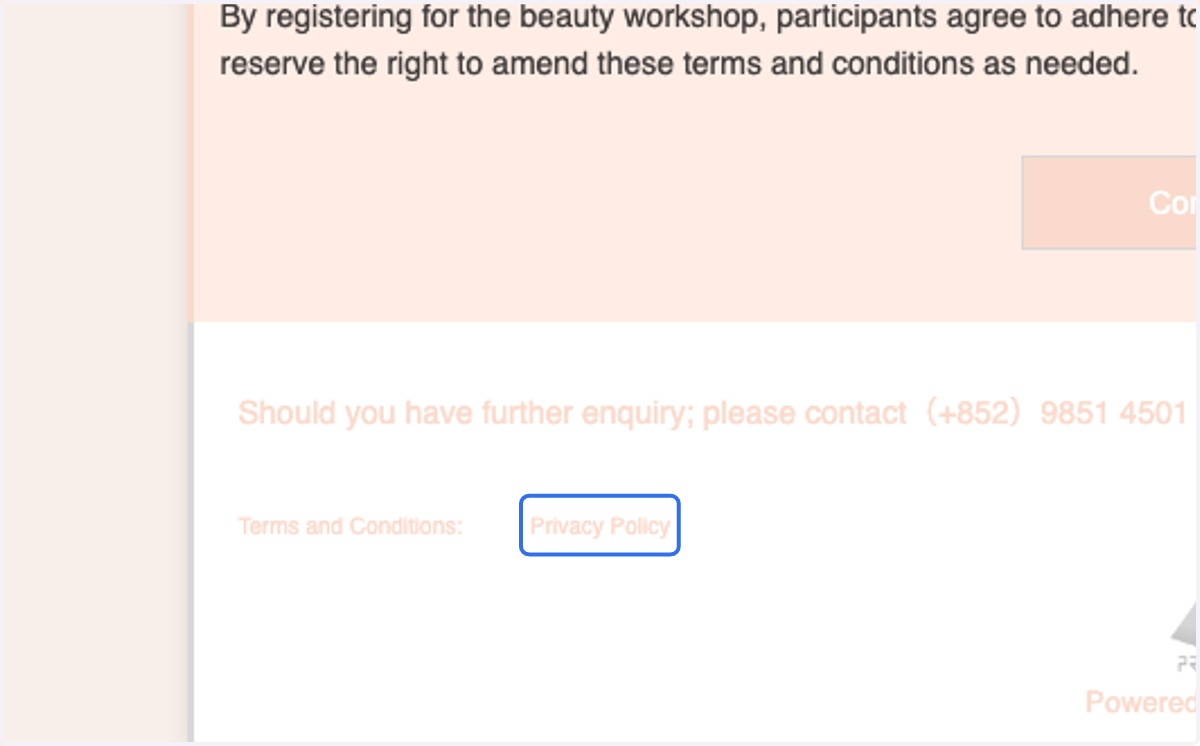 Privacy Policy Title