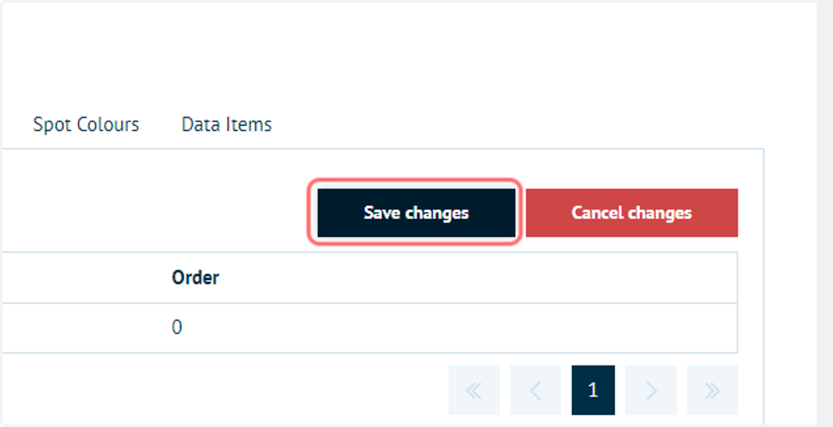 Click on Save changes