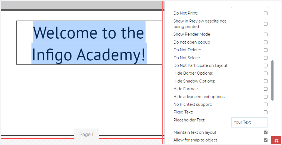 Details tab