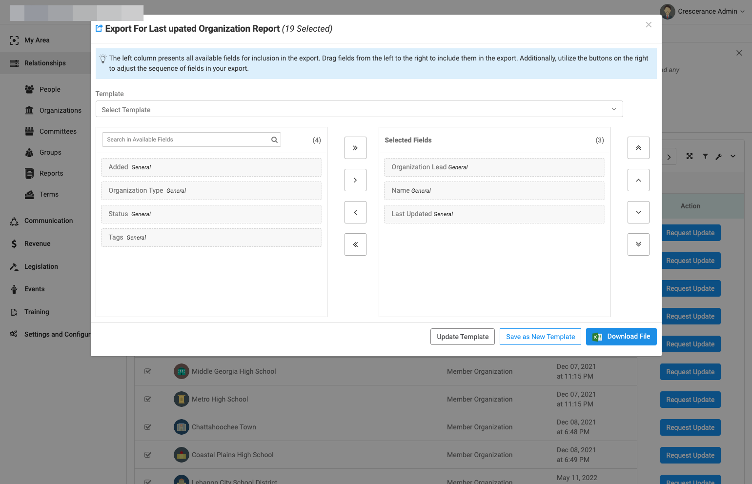 Click on Download File when finished making selections