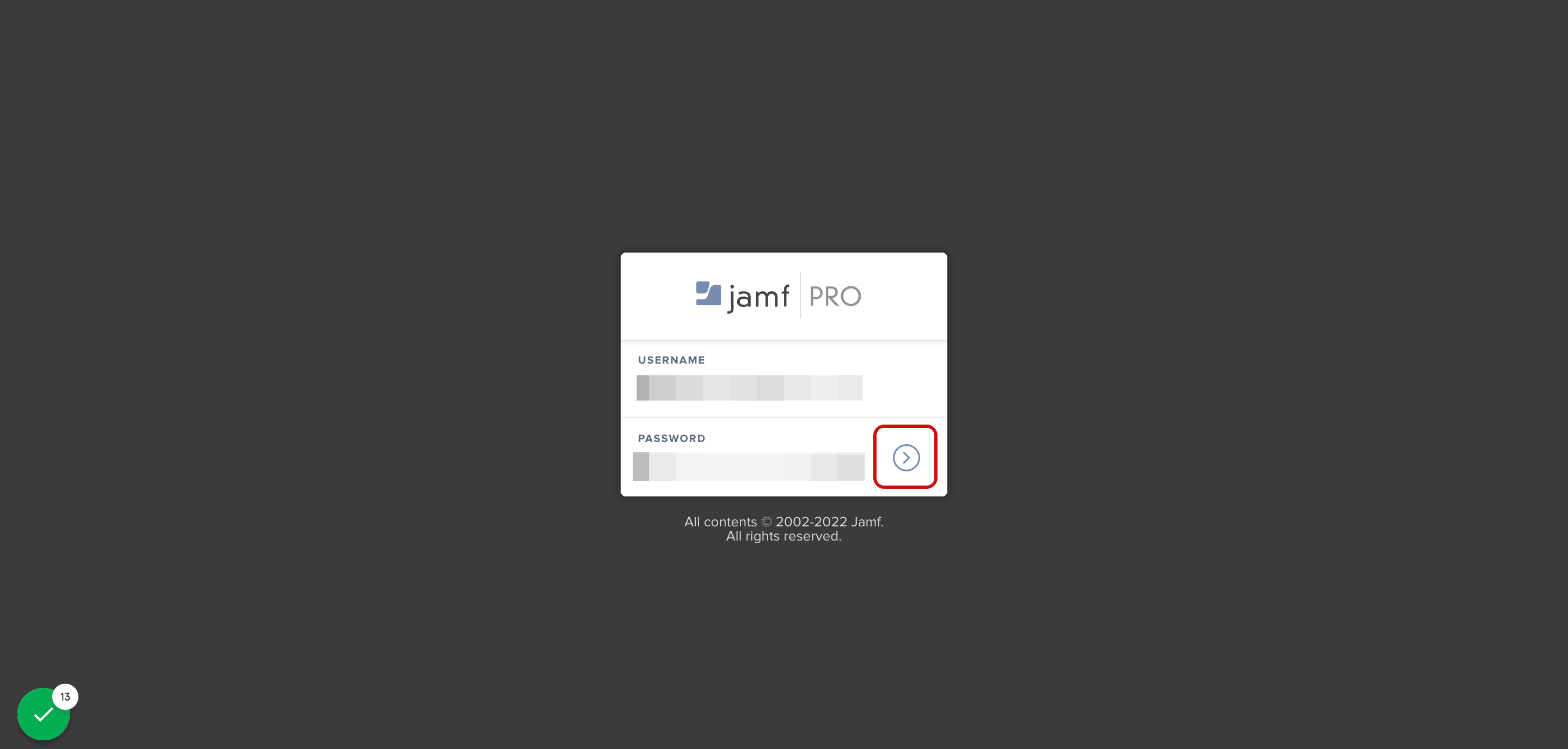 Login to Jamf Pro