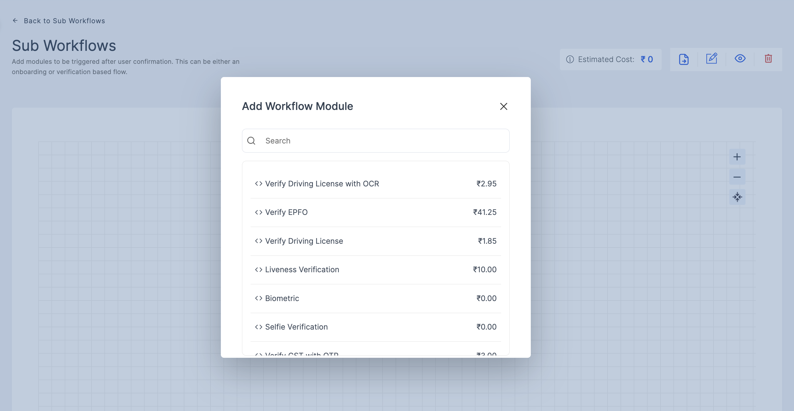 Add Workflow Module