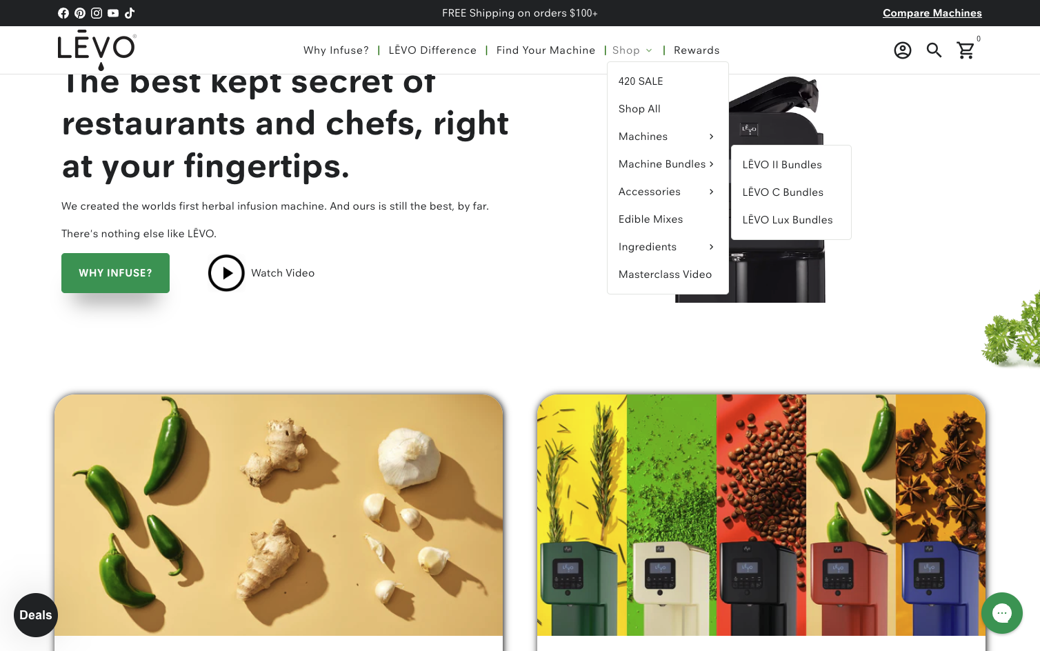 Click on LĒVO II Bundles