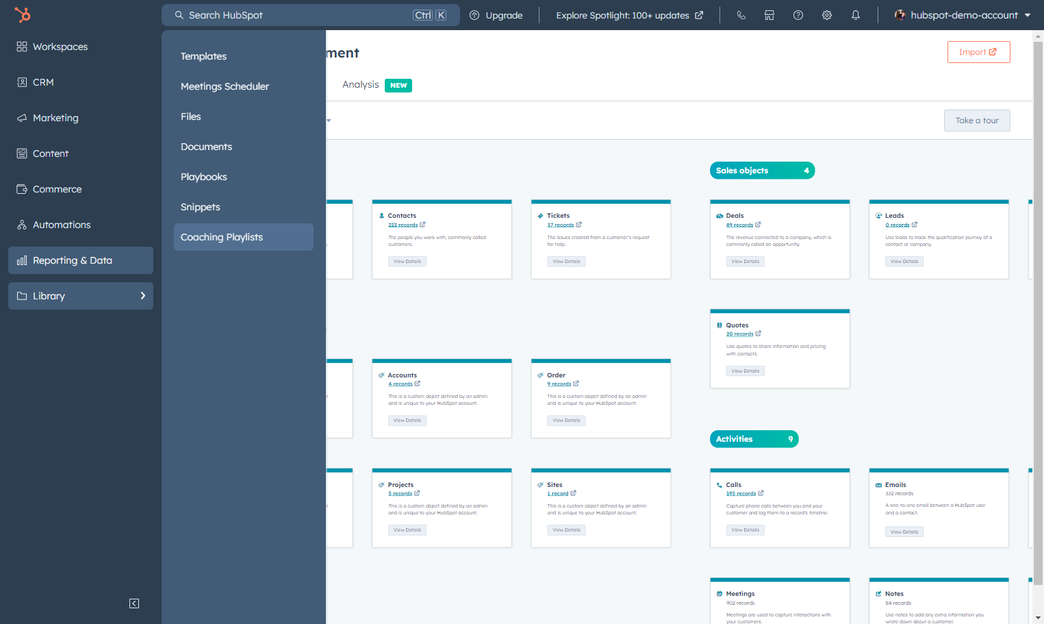 Click on Coaching Playlists