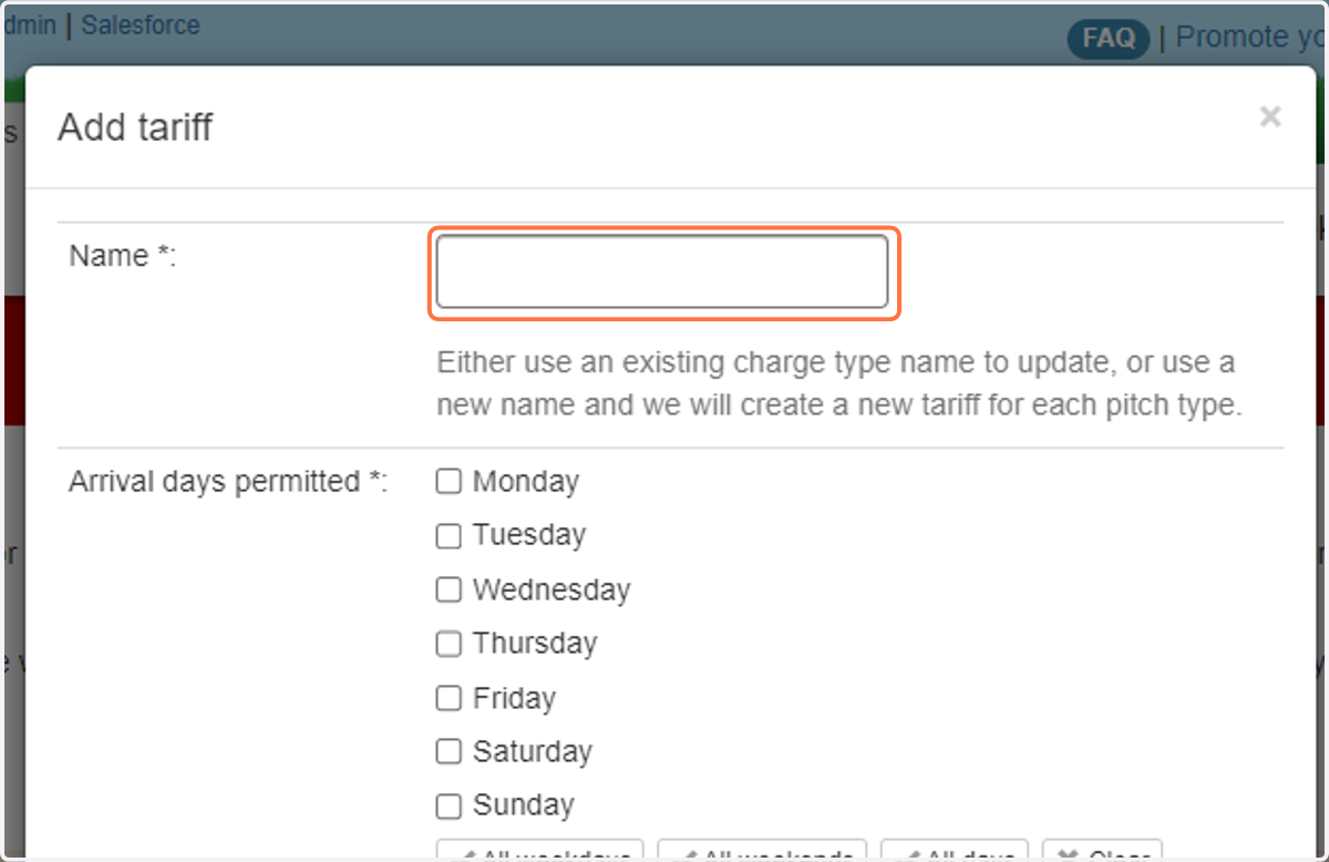 Name your tariff, e.g. 'Nightly rate', '4-night offer'