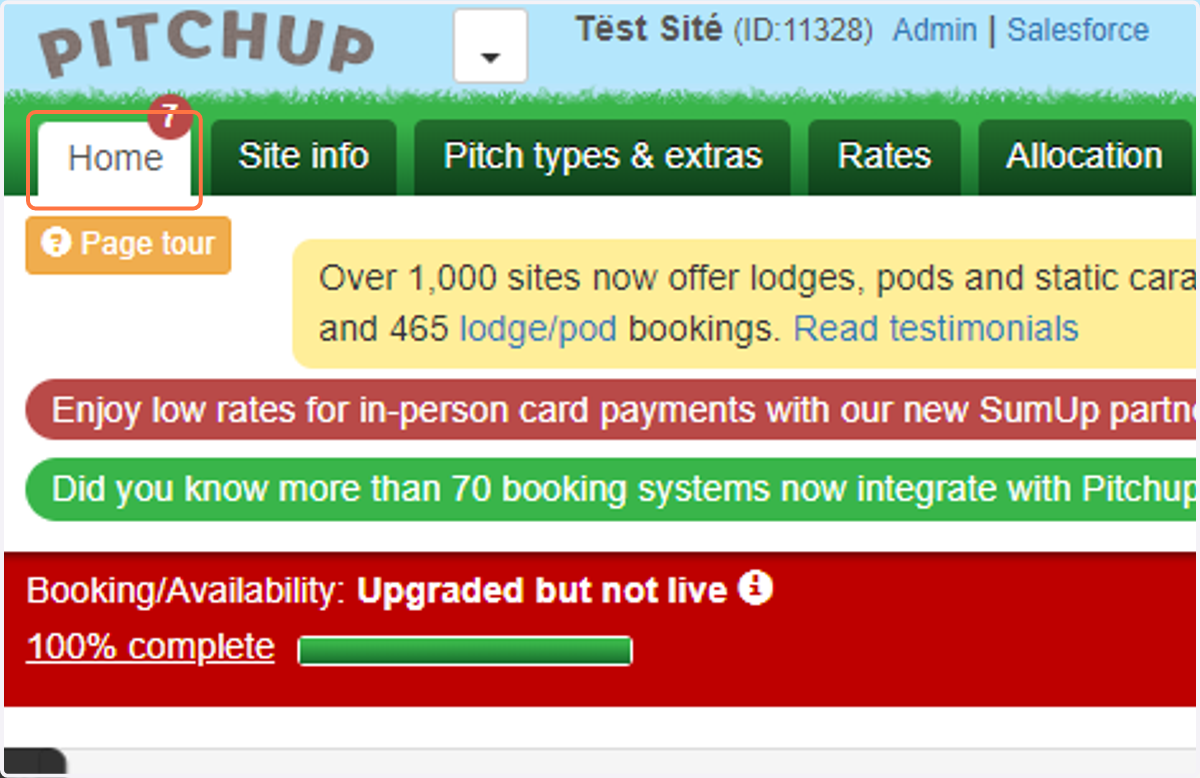 Log in to the manager portal