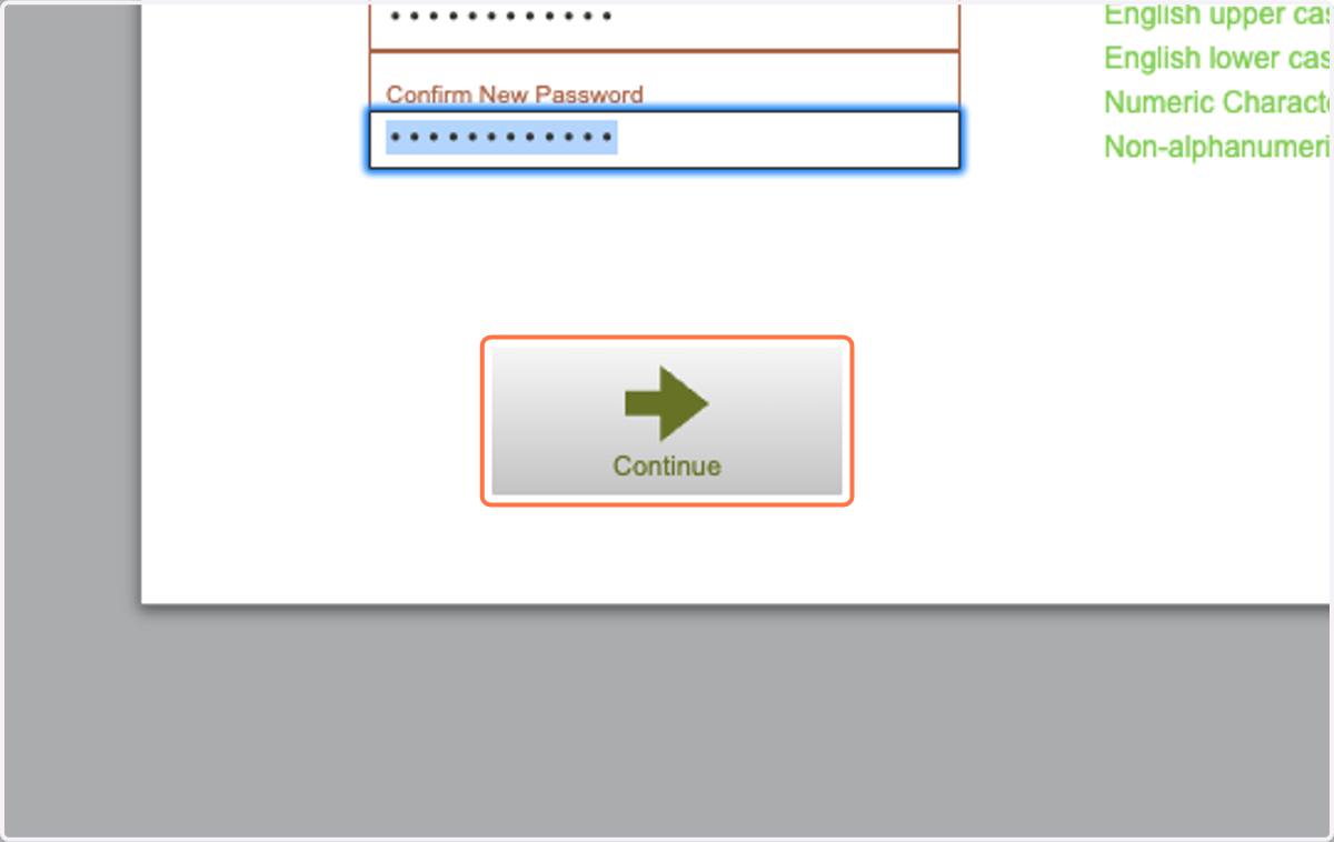 Click on Continue