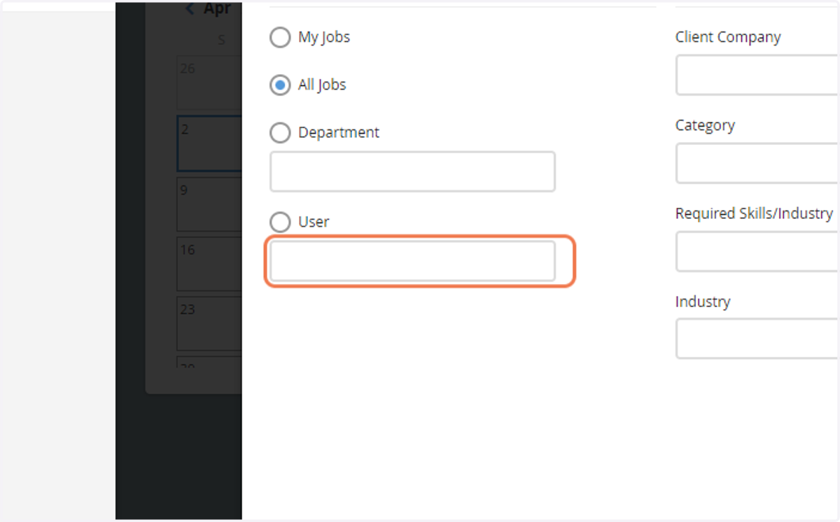 Configure Starts & Ends by individual User