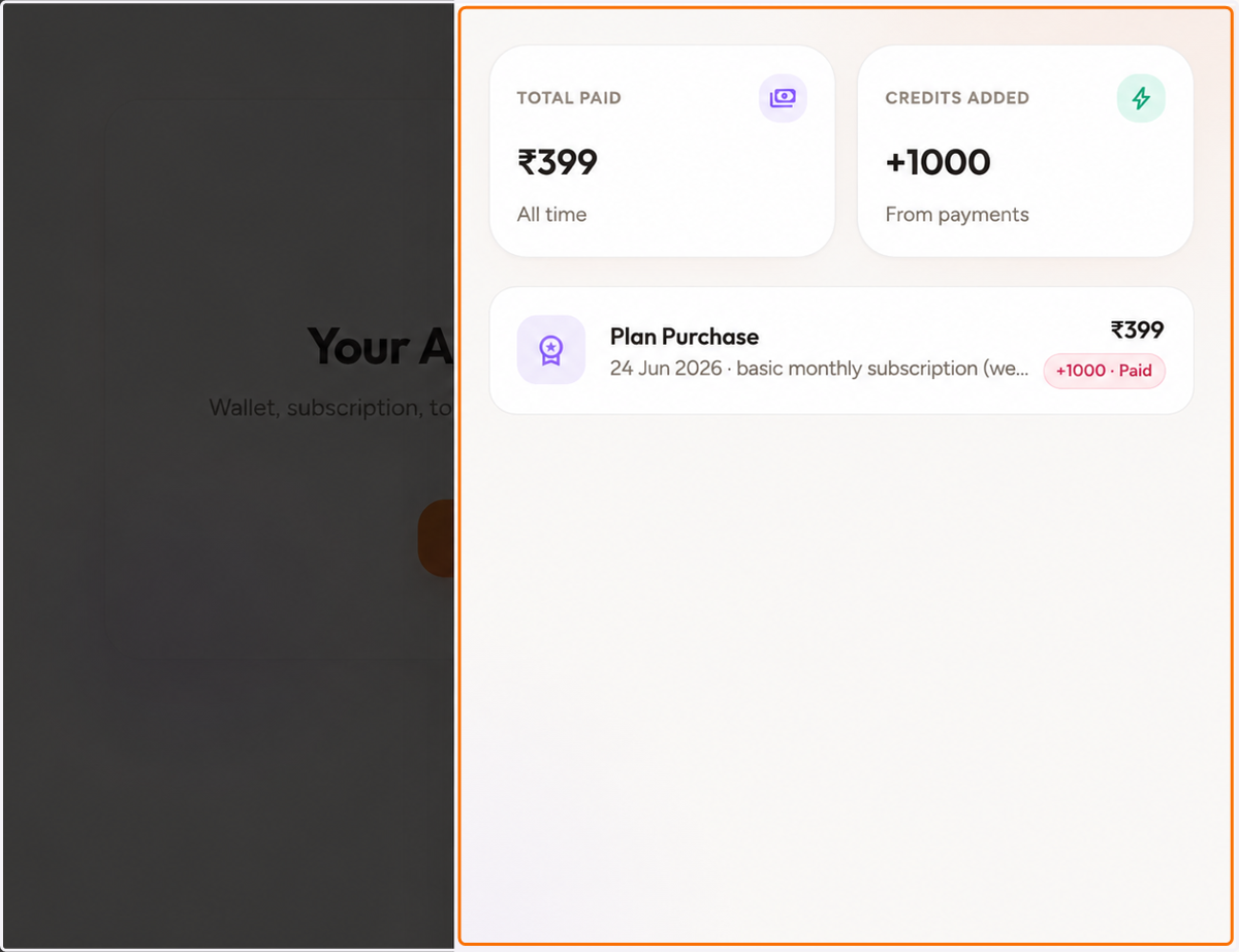 You can review your payment here