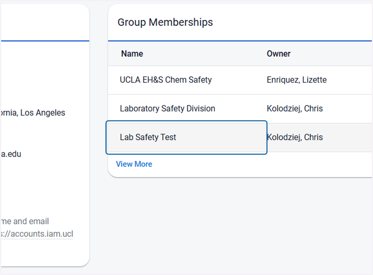 Click on your lab's group
