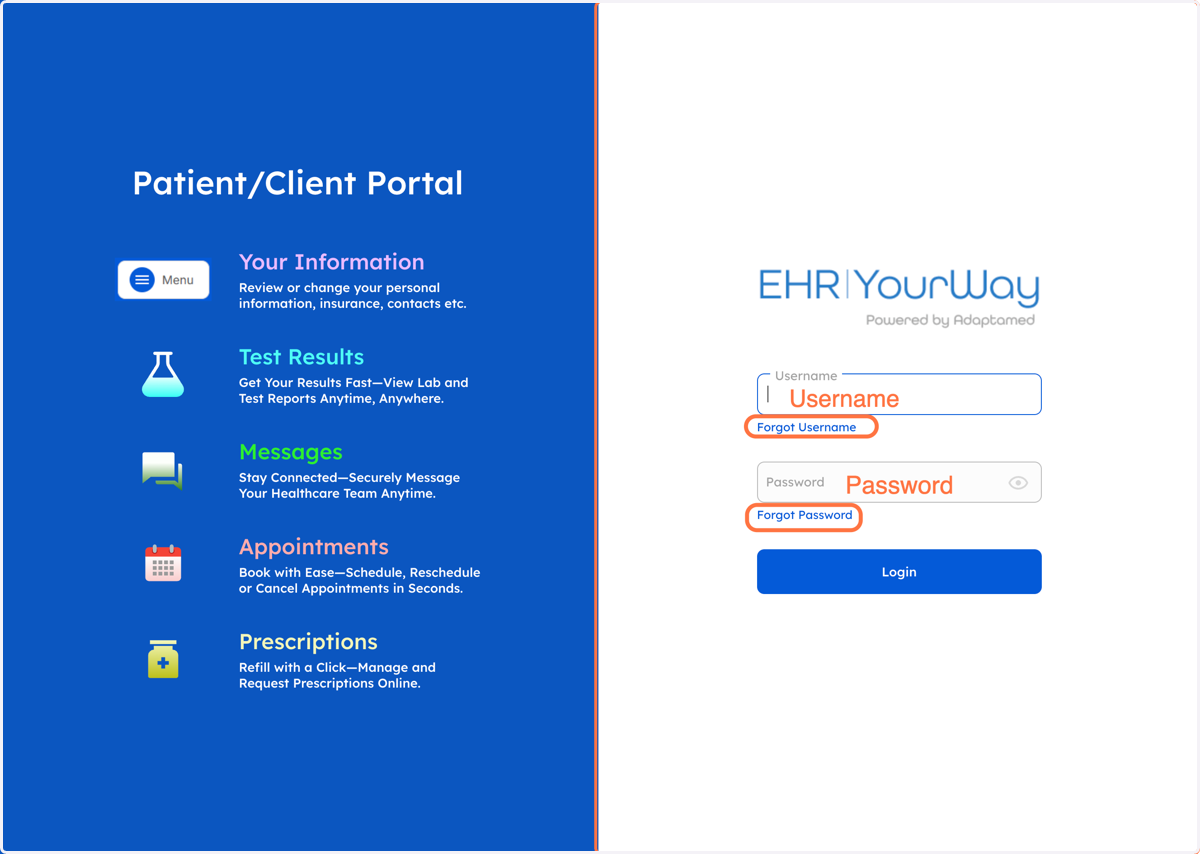 Log In to Your Portal