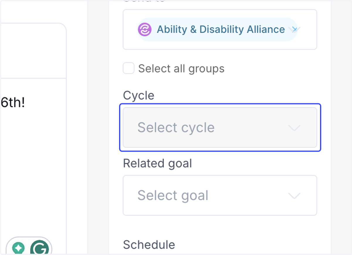 Select Cycle