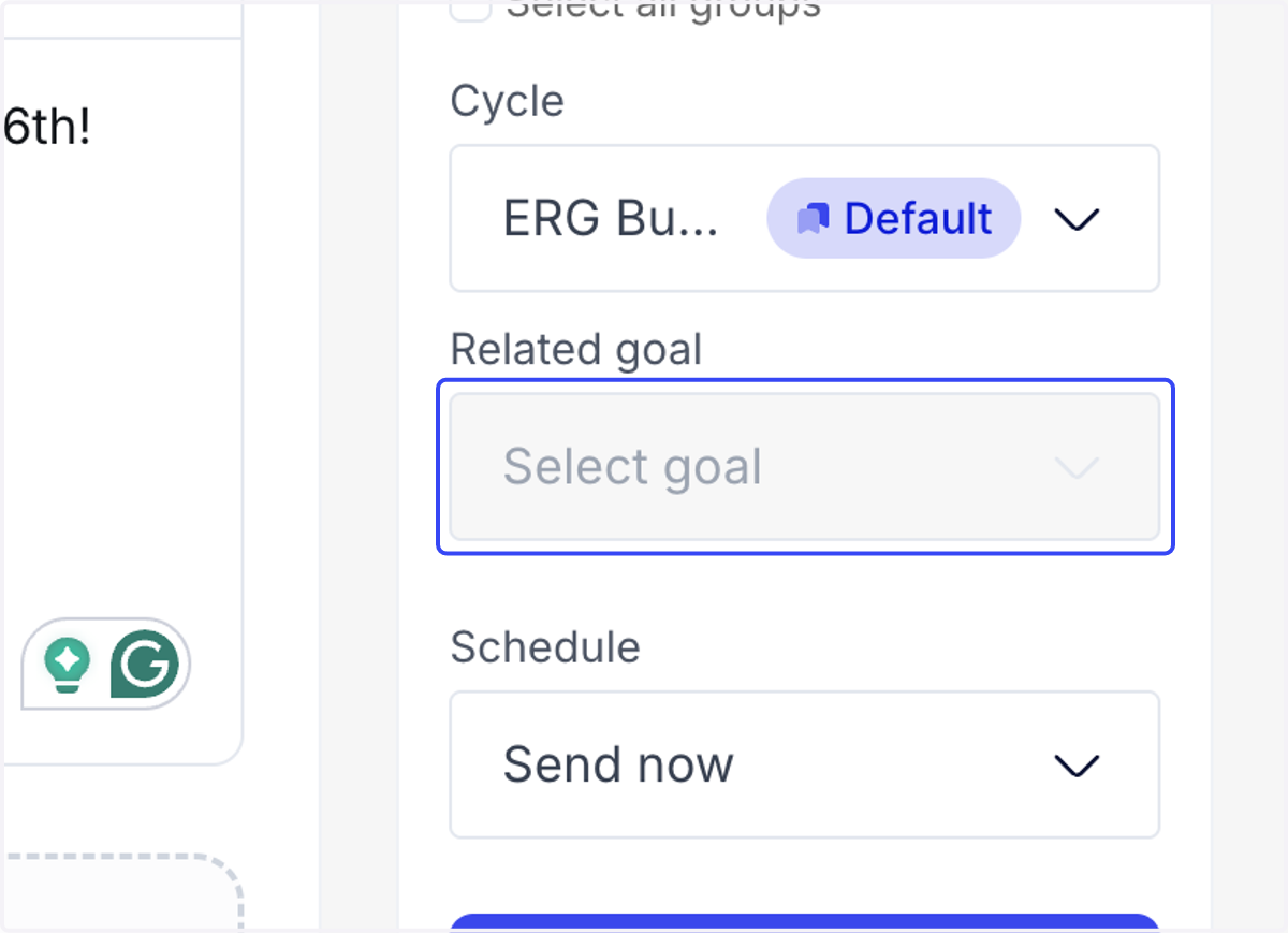Select Related goal