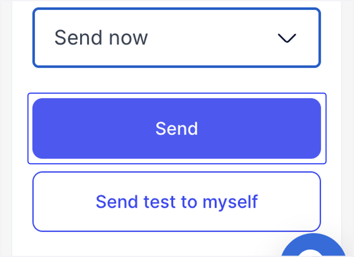 Click on Send