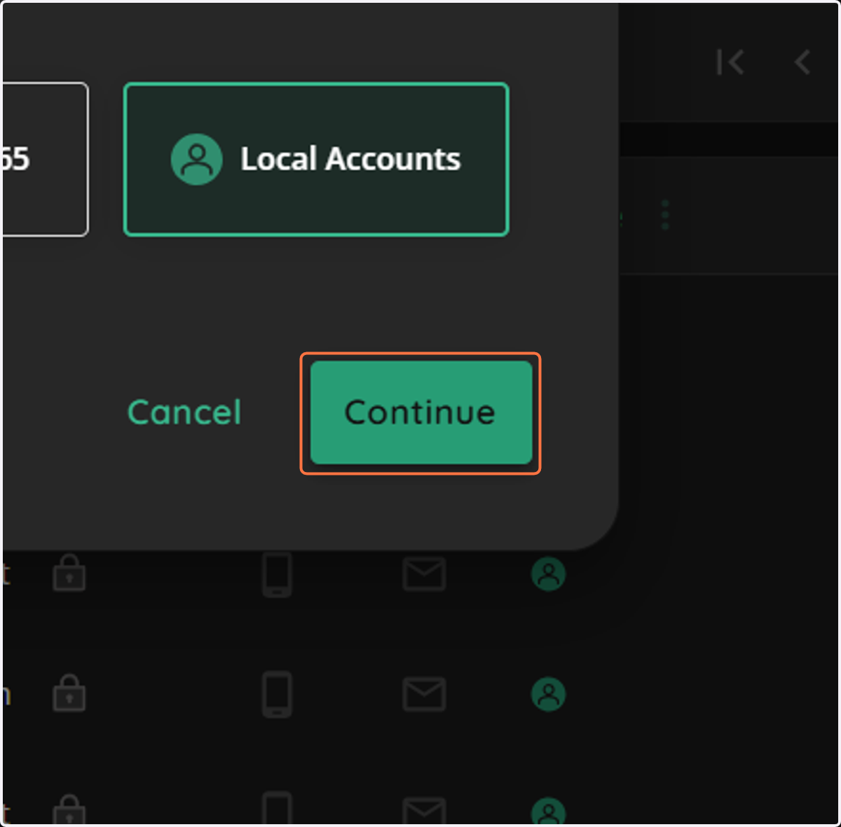 Click on Continue
