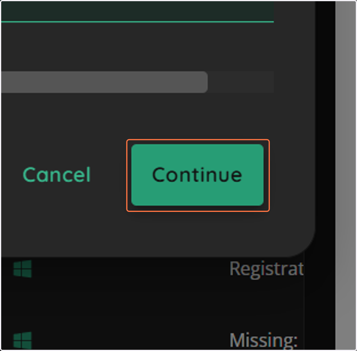 Click on Continue