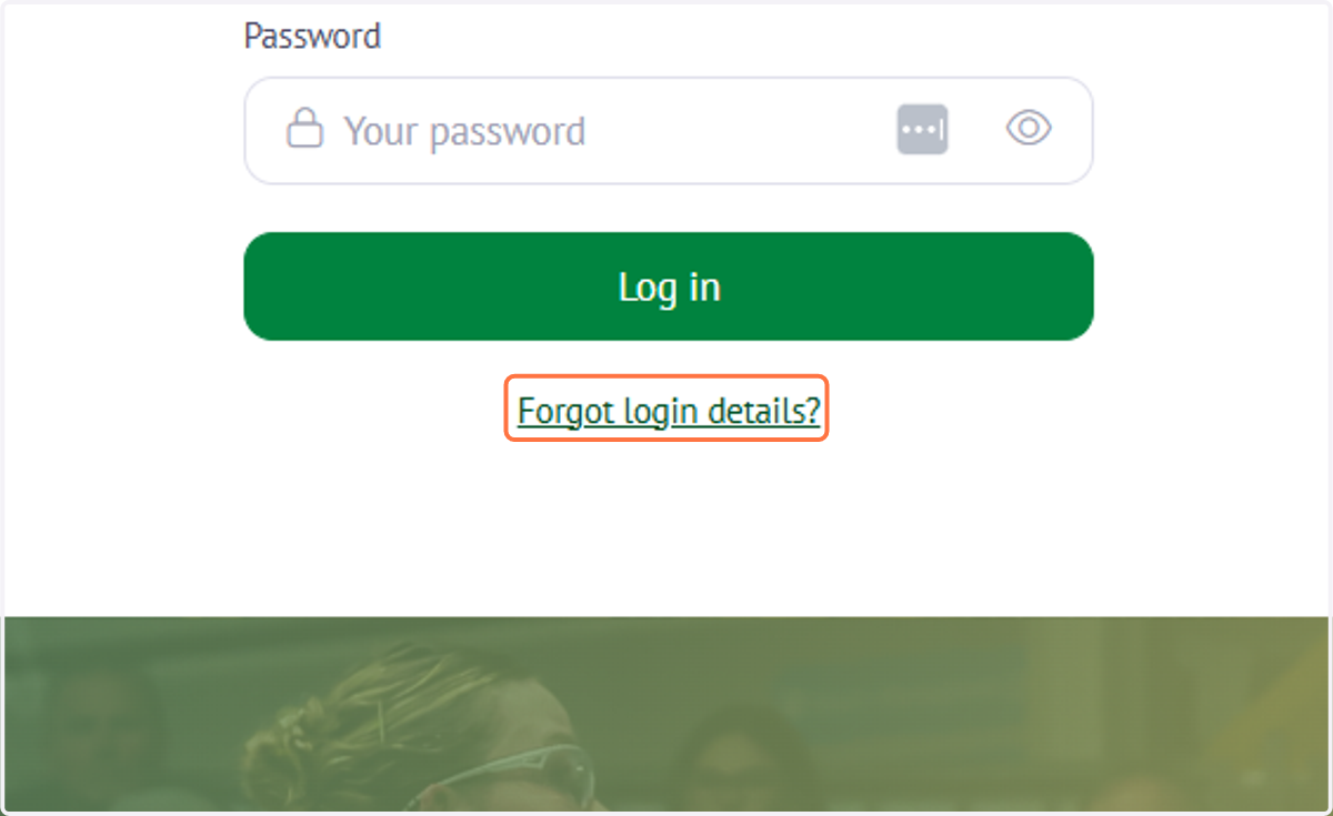 If you're unsure of your MySquashAUS login details, click 'Forgot login details?' and an email will be sent to your registered email address with the info.